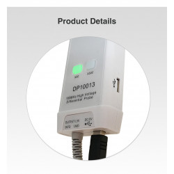 Micsig DP10013 Sonda diferencial de alta tensión (100MHz, 1300V 50X/500X)