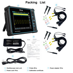 Micsig STO1004 - Osciloscopio Táctil Portátil Mixto 100MHZ / 4 Canales