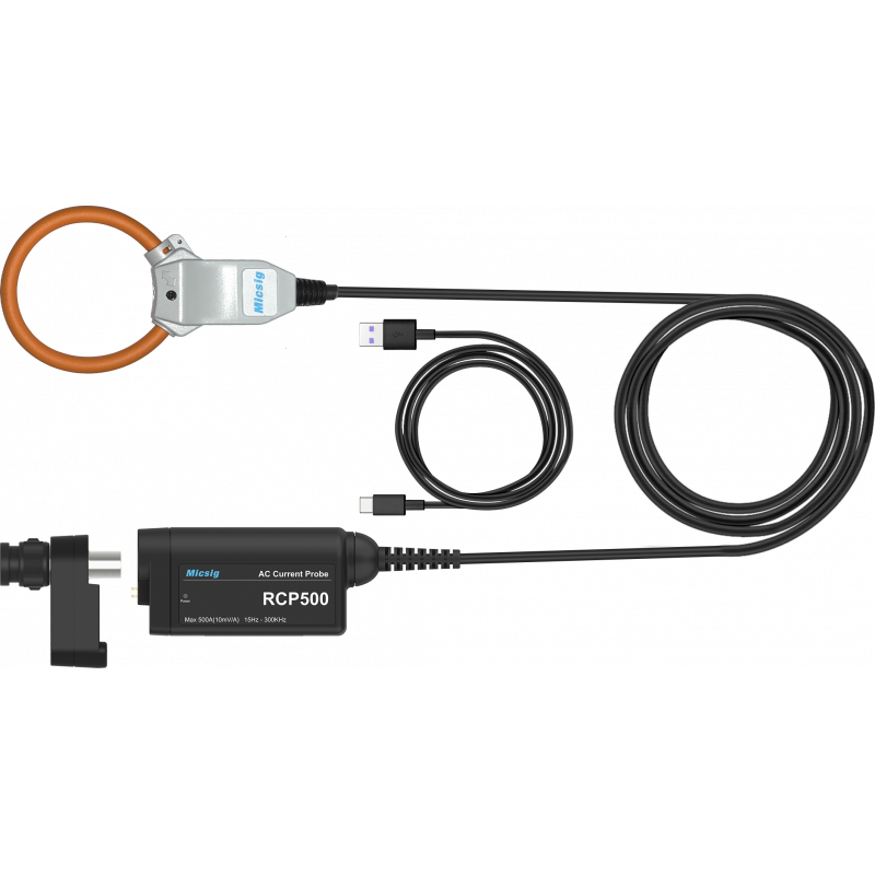 Micsig RCP500 Sonda de corriente CA Rogowski