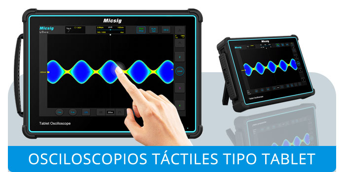 Osciloscopios Táctiles Micsig