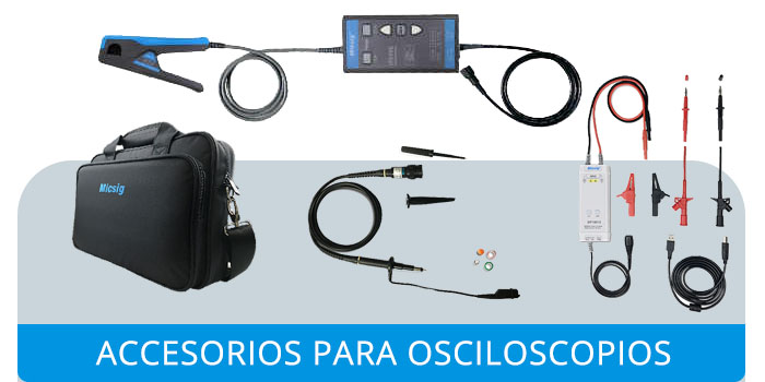 Accesorios Micsig para osciloscopios