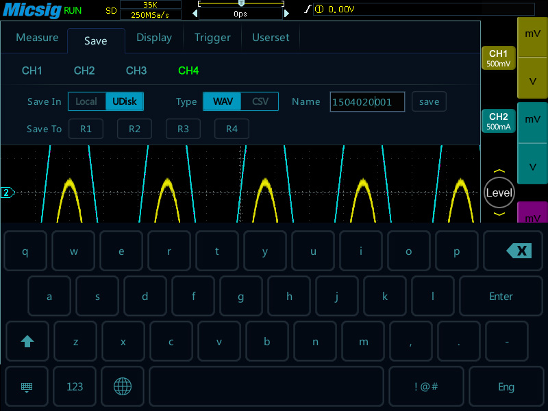 Micsig tBook mini - Teclado táctil