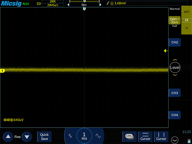 Micsig tBook mini - Nivel de ruido